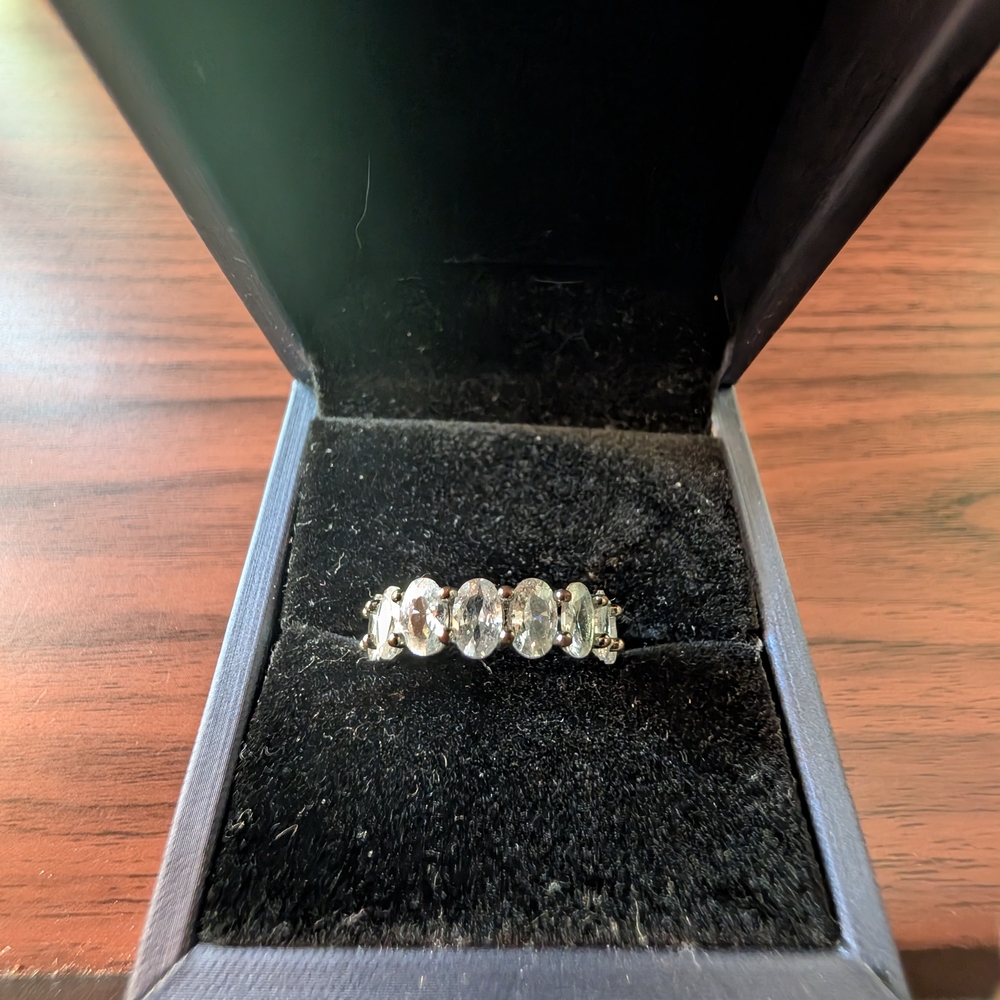 Elegant Silver Women's Ring - Picture 8 of 9